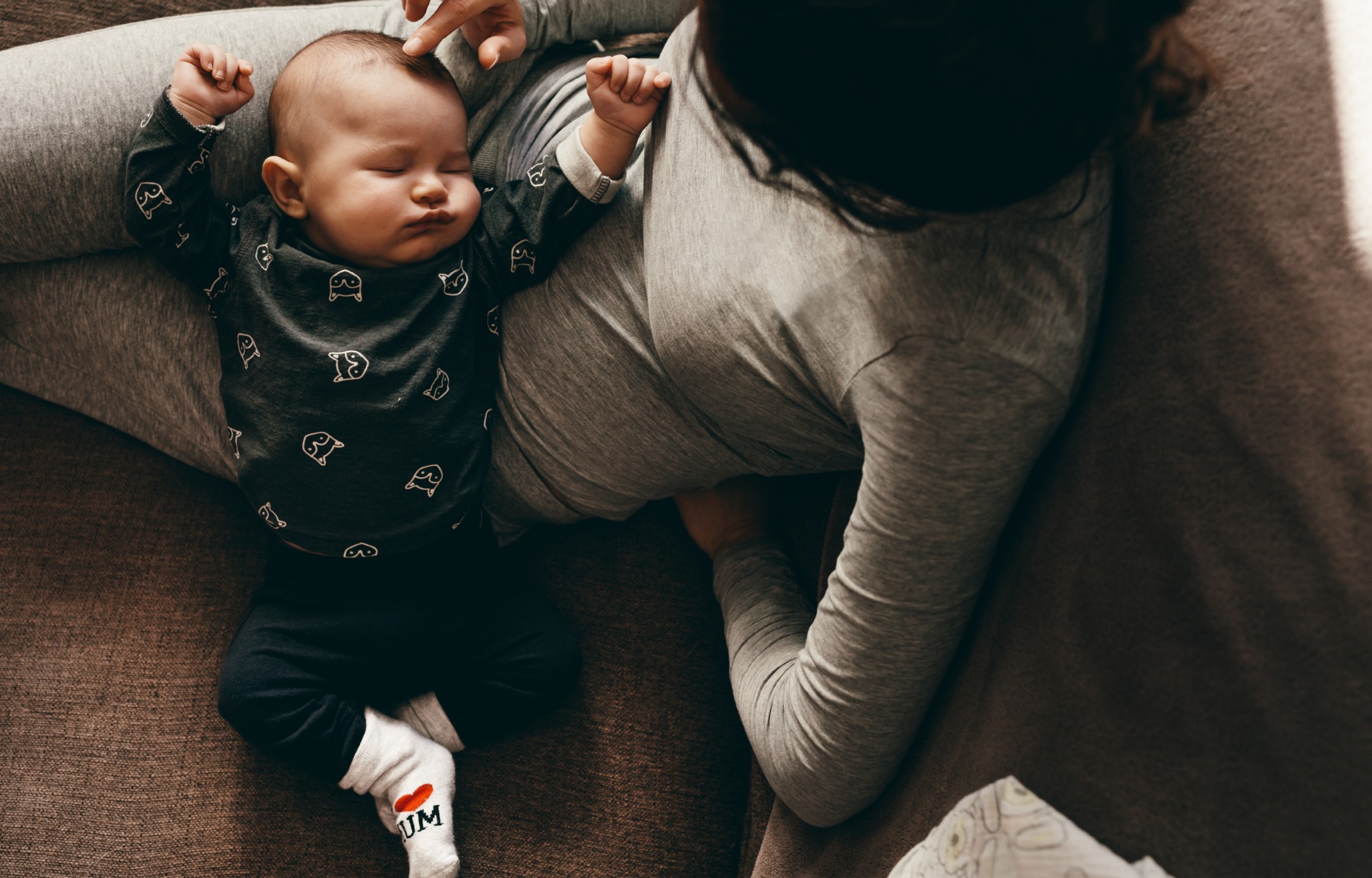 Baby massage – scroll bar