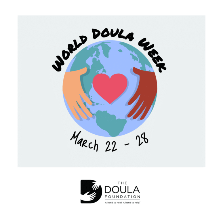 The Doula Foundation - A Hand To Hold A Hand To Help - World Doula Week March 22 - 28