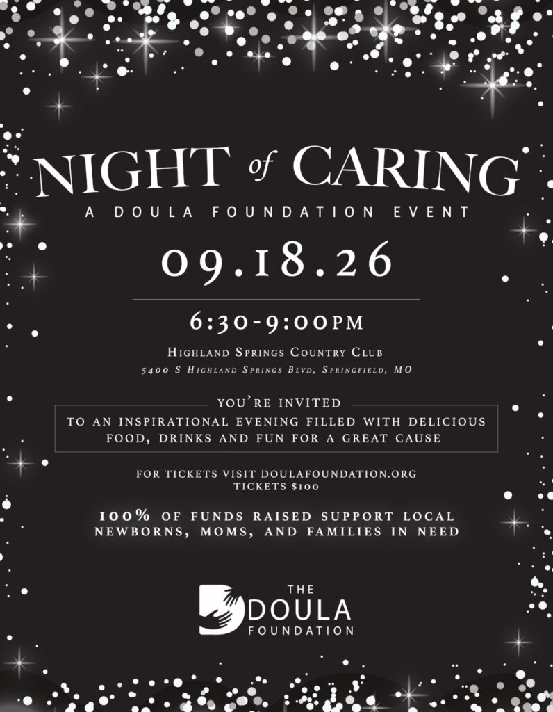 The Doula Foundation Night of Caring 2026 Flyer