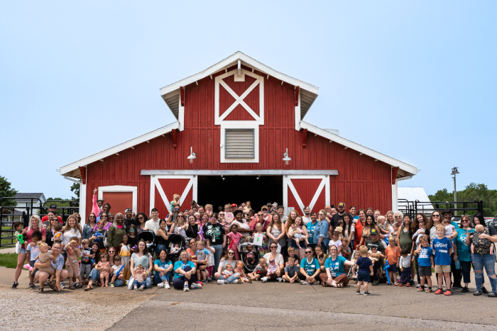 The Doula Foundation - A Hand To Hold A Hand To Help. Clients and Staff Picnic group photo
